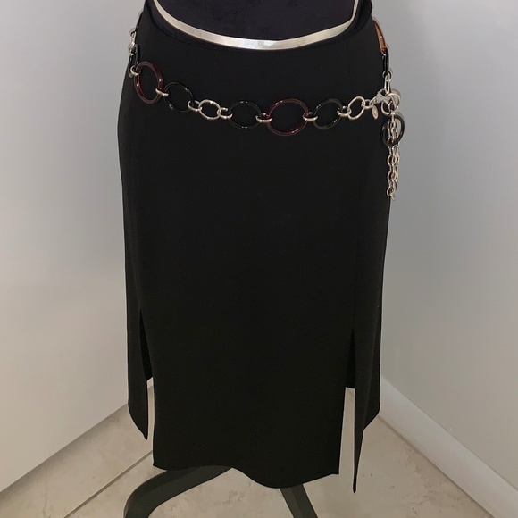 Valentino Black Pencil Skirt - Picture 8 of 8